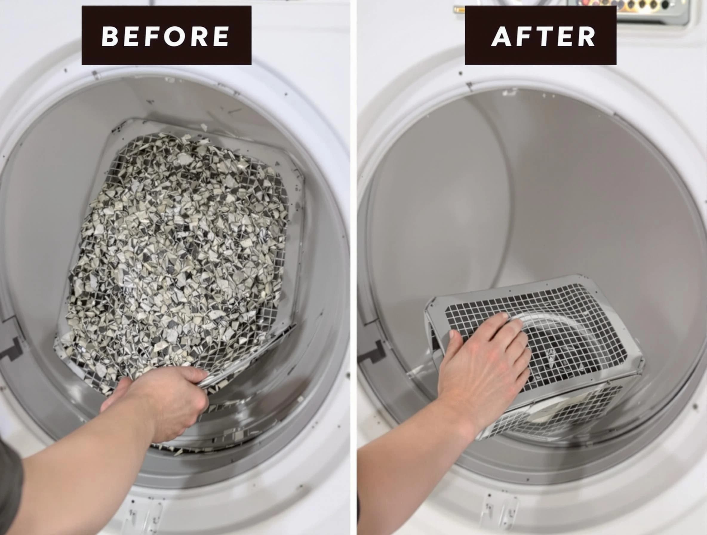 Professional lint trap cleaning by Los Ranchos de Albuquerque Dryer Vent Cleaning in Los Ranchos de Albuquerque