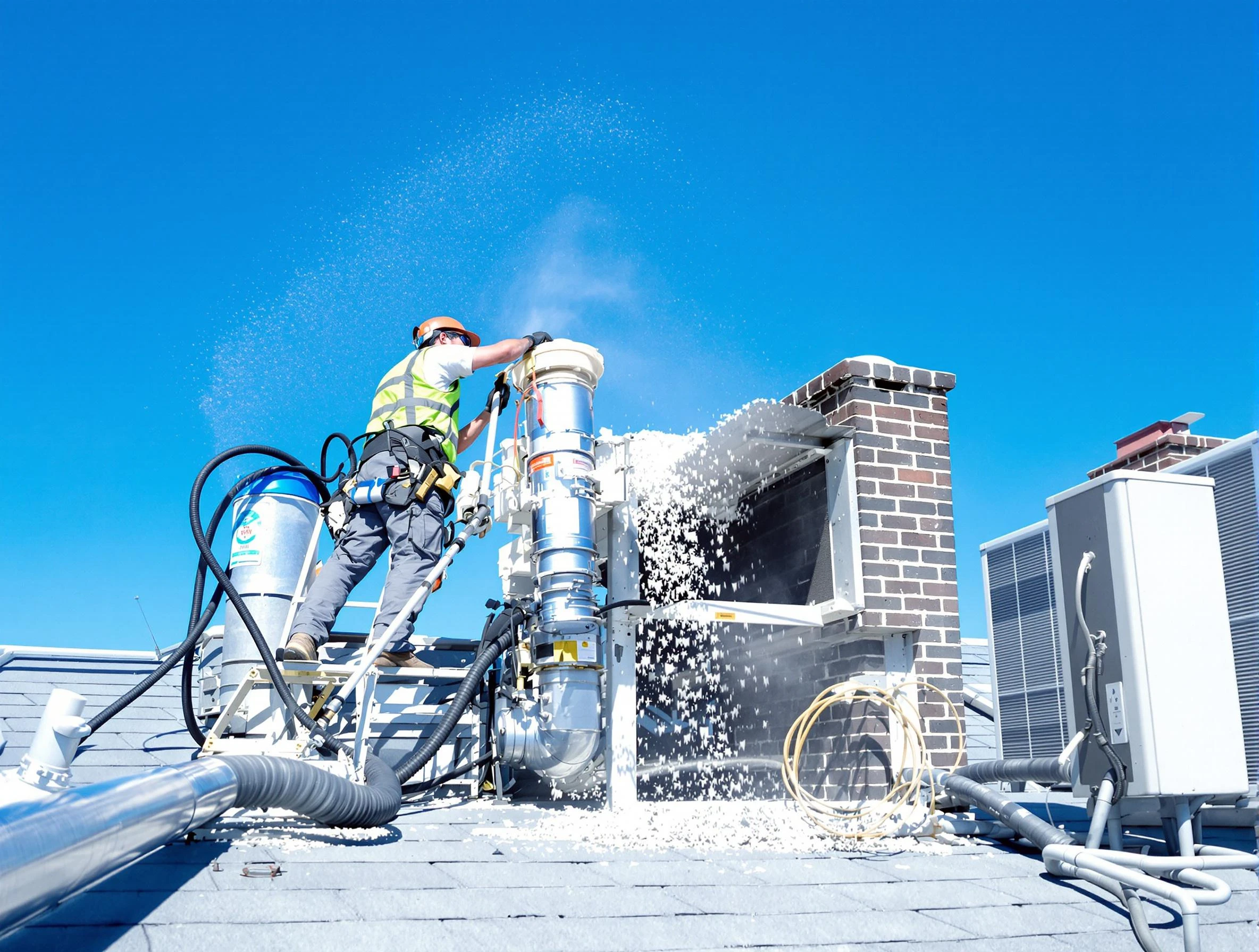 Expert roof dryer vent cleaning by Los Ranchos de Albuquerque Dryer Vent Cleaning in Los Ranchos de Albuquerque