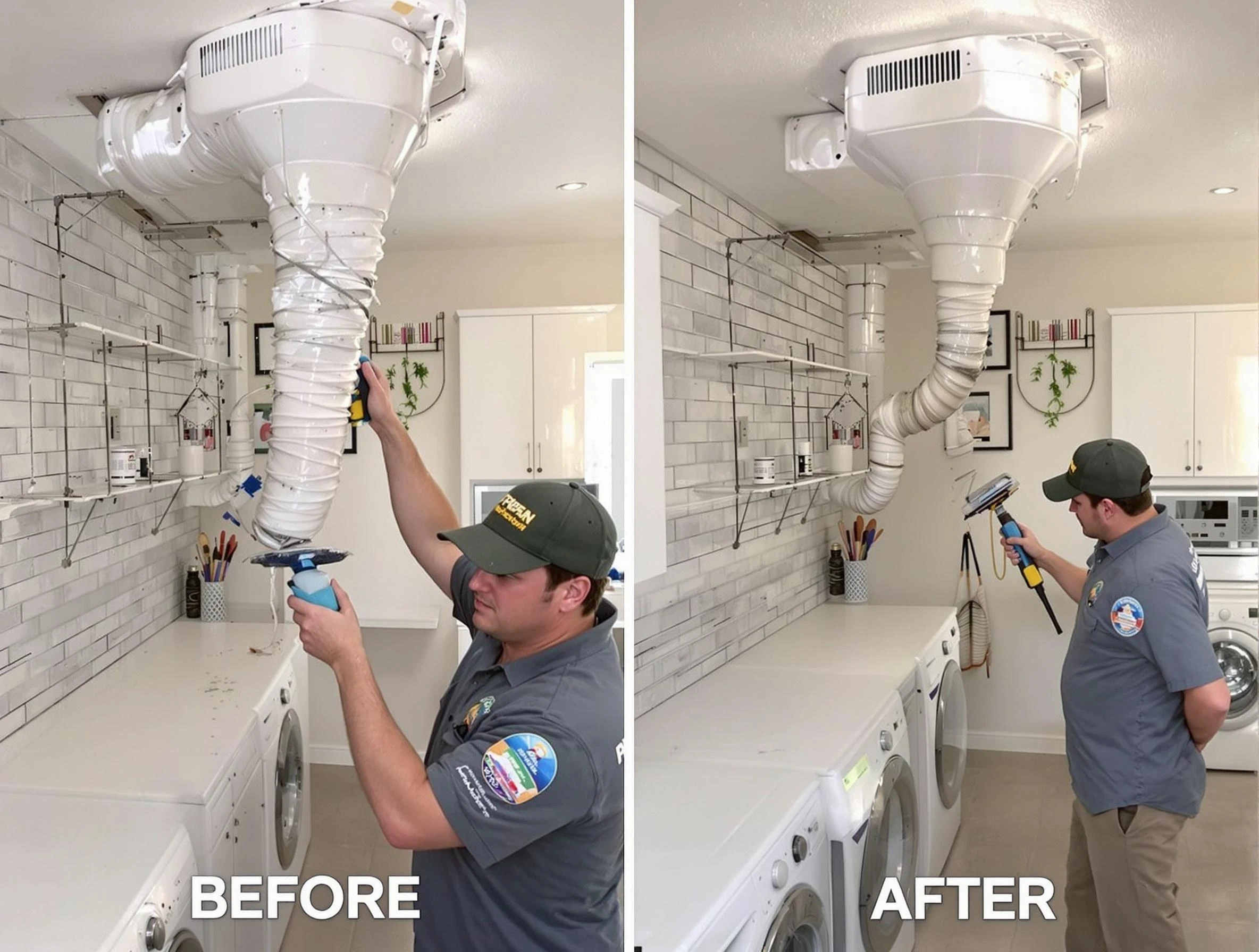 Professional dryer exhaust vent cleaning by Los Ranchos de Albuquerque Dryer Vent Cleaning in Los Ranchos de Albuquerque