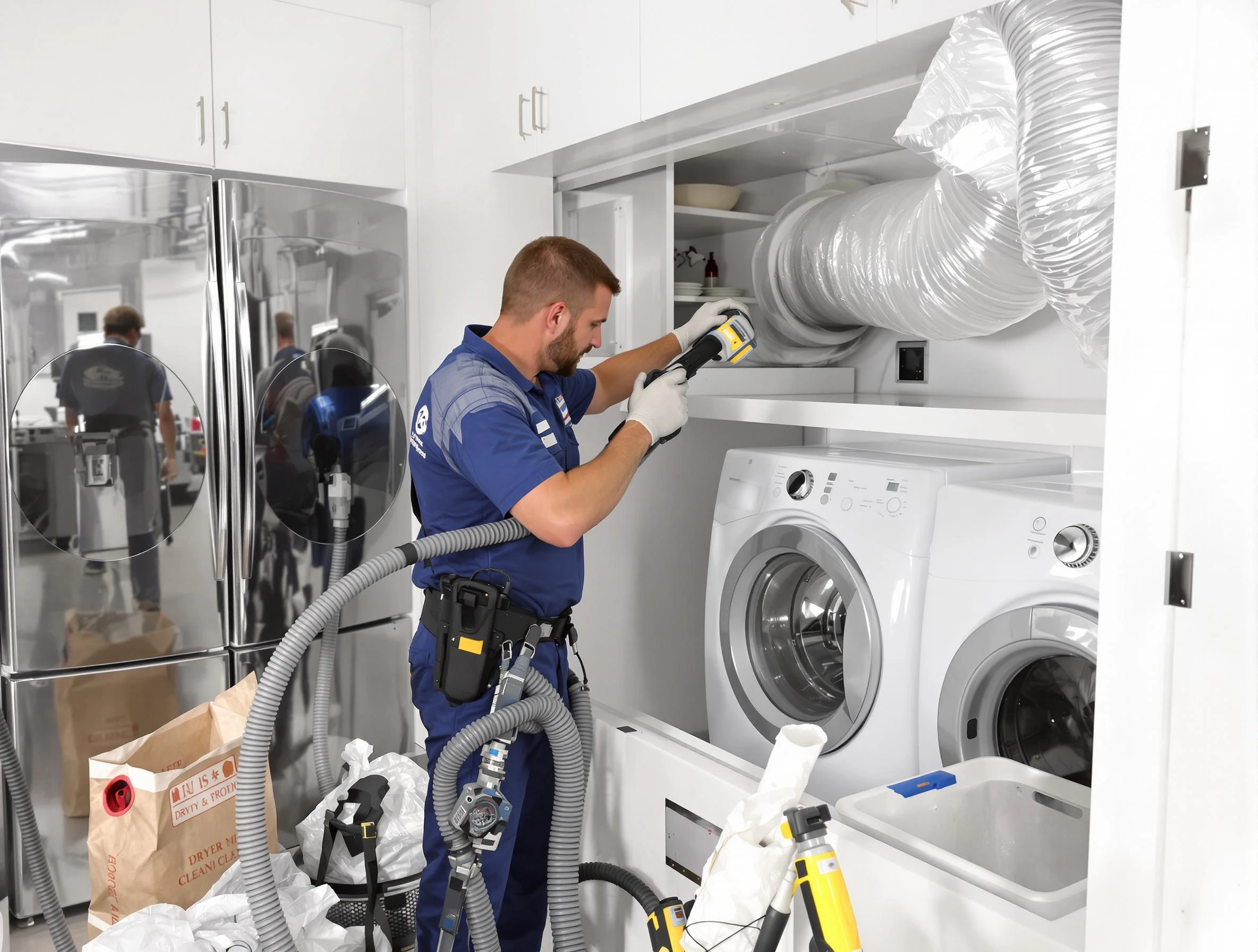 Professional duct cleaning by Los Ranchos de Albuquerque Dryer Vent Cleaning in Los Ranchos de Albuquerque