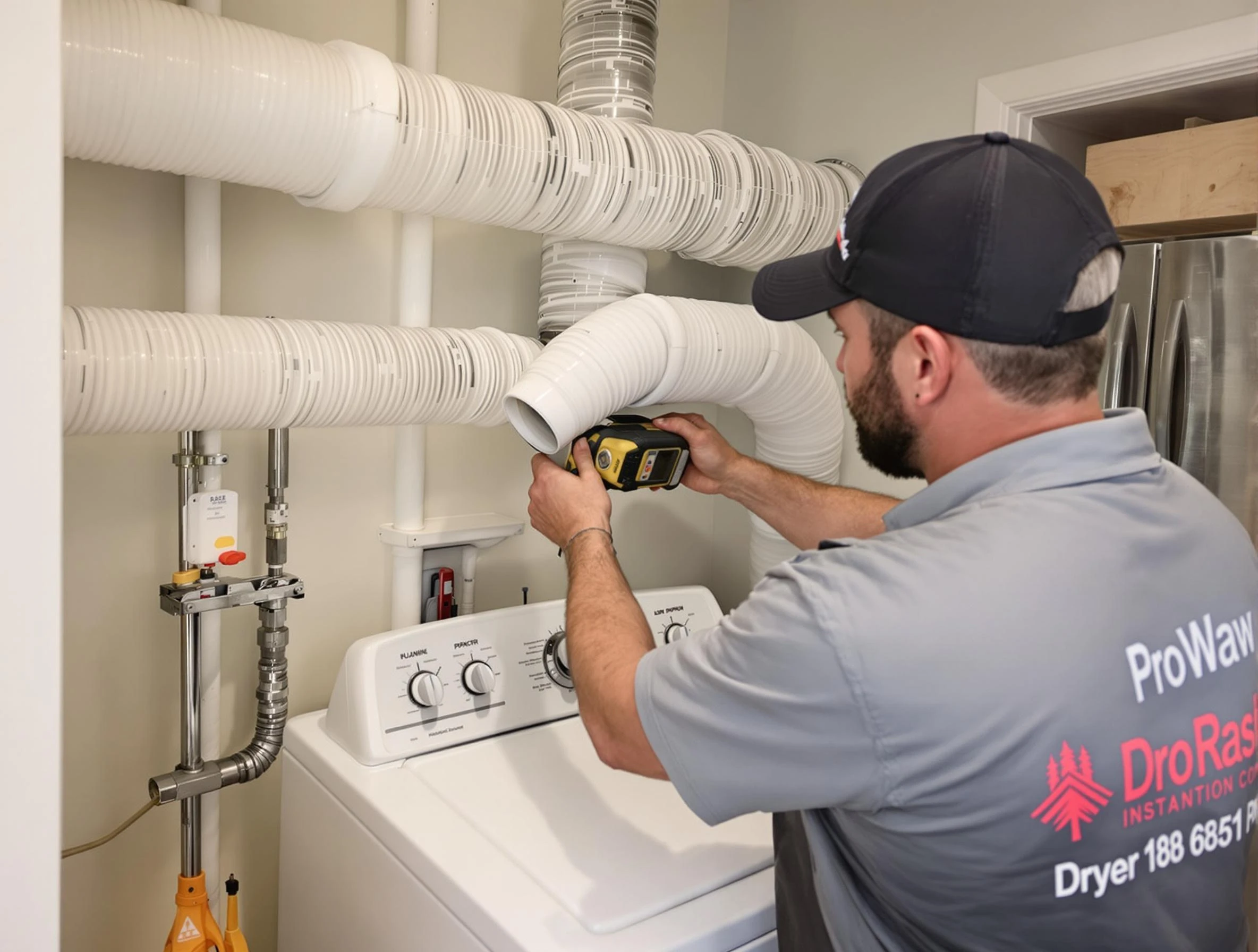 Professional dryer vent hose installation by Los Ranchos de Albuquerque Dryer Vent Cleaning in Los Ranchos de Albuquerque