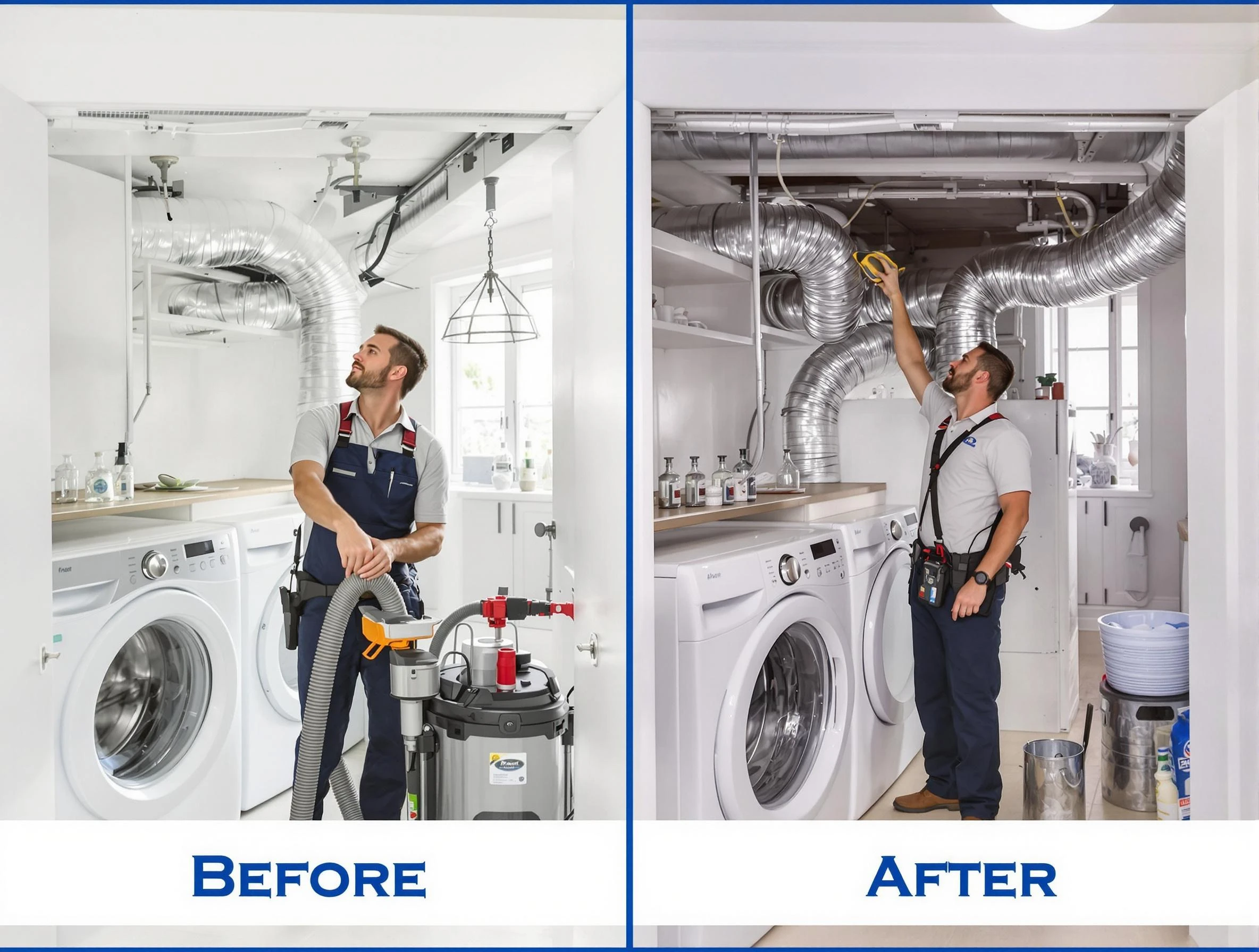 Expert gas dryer vent cleaning by Los Ranchos de Albuquerque Dryer Vent Cleaning in Los Ranchos de Albuquerque